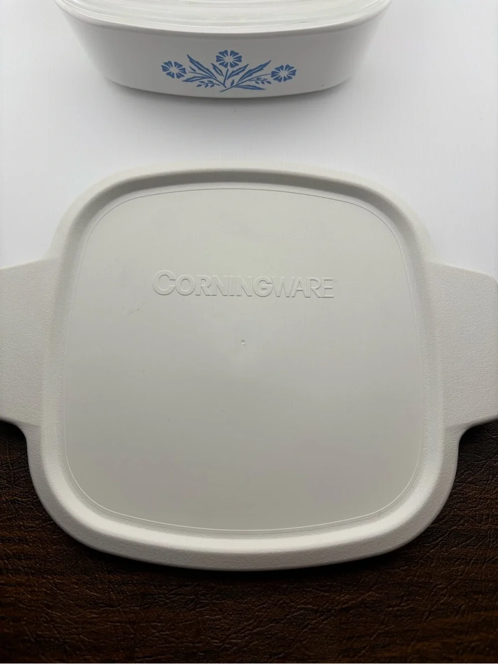 Corningware Blue Cornflower 1 Qt A-1-B with 3 lids